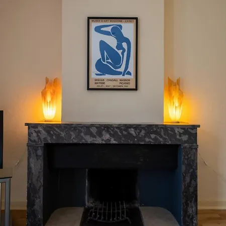 아파트 66c3 Historic Chateau Picasso Private For 4 페르피냥